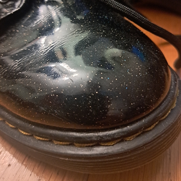 Dr. Martens glitter side-zip boots in junior's size 3 (US). - Picture 2 of 6